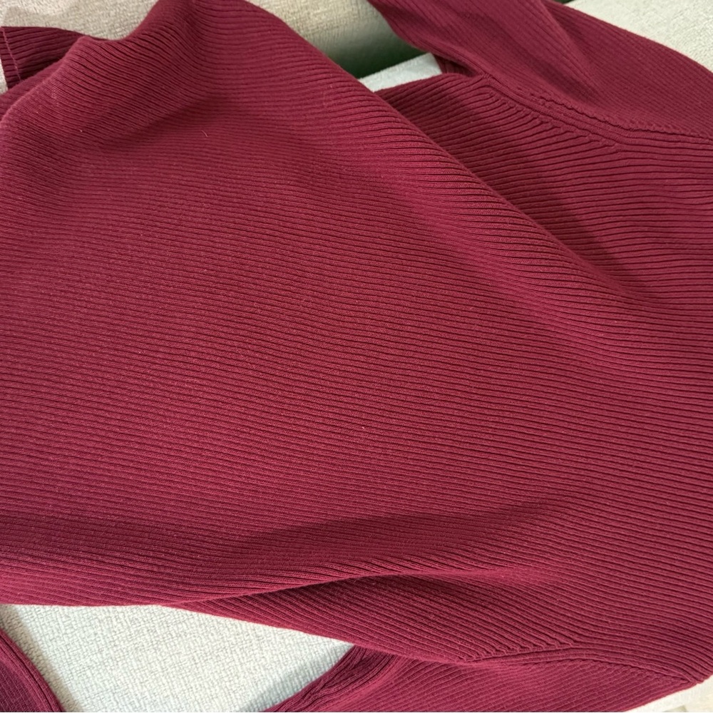 Elegant Burgundy Sweater